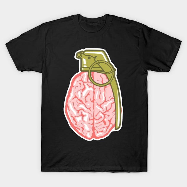 brain bombers T-Shirt by yogaswara